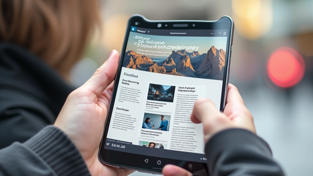 Responsive Parallax-System auf Mobilgeräten optimiert
