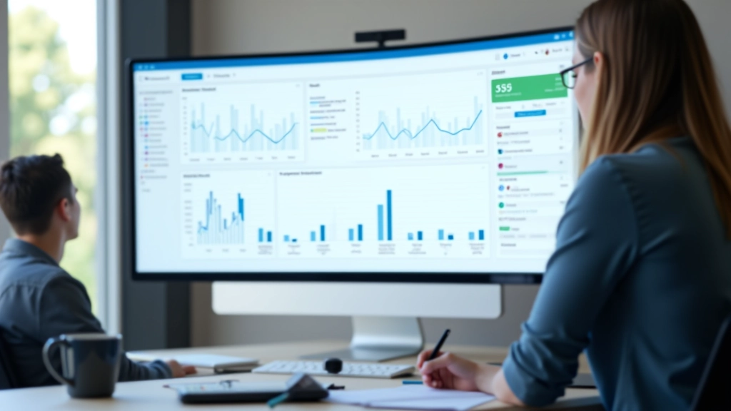 Performance-Dashboard mit Scroll-Metriken und Nutzerengagement-Daten