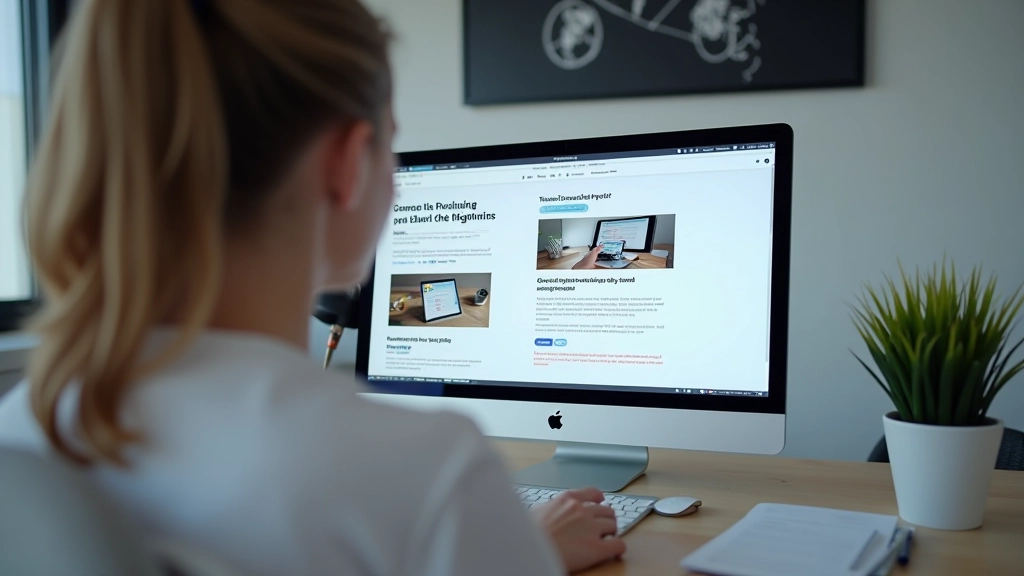 Website mit aktiv implementiertem Scroll-Snap und smooth Scrolling, mehrere Sektionen sichtbar